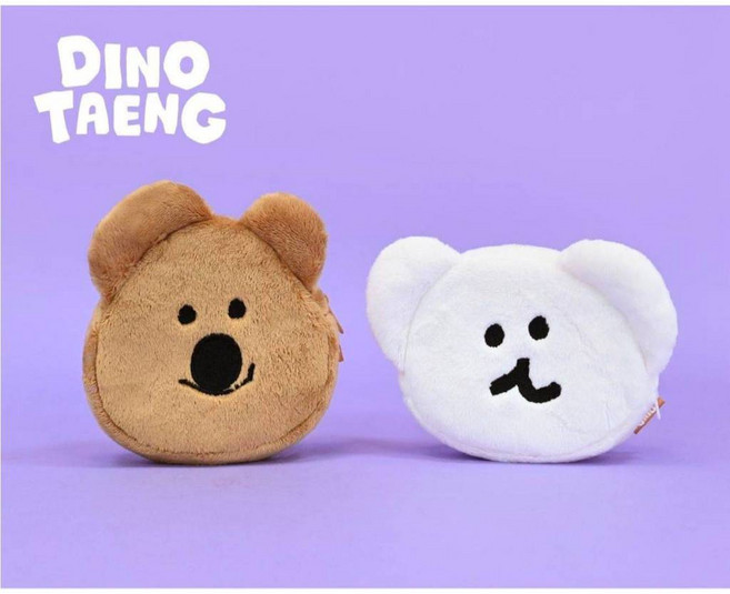 Dinotaeng Bobo Quokka 頭型包包 化妝包 收納包