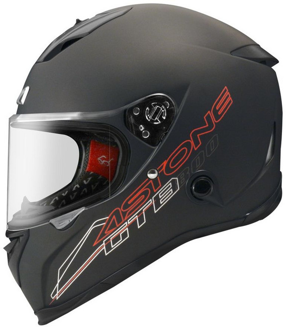 ASTONE GTB800 AO12 全罩式安全帽 雙鏡片, 平珍珠黑銀