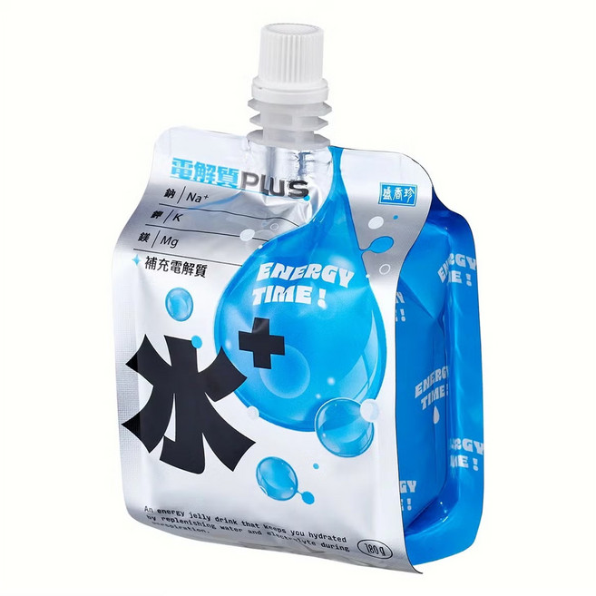 Energy Time 機能凍飲 電解質 Plus, 180g, 18個