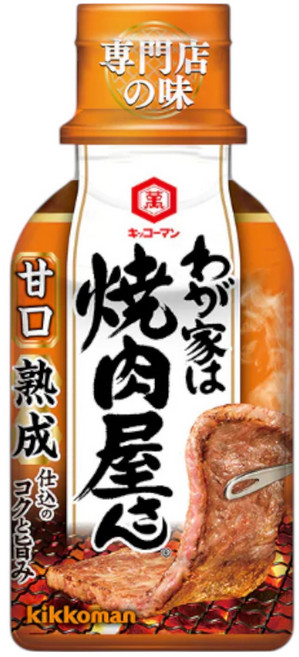 KIKKOMAN 龜甲萬 我家是烤肉店 甜味, 1個, 210g