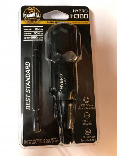 HYBRO 電動起子 標準 H300 H500 H700 附LED工作燈 安裝 螺絲 六角軸 韓國製, 1個