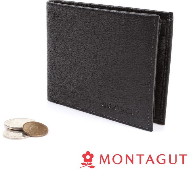 MONTAGUT 夢特嬌 時尚頭層牛皮真皮皮夾