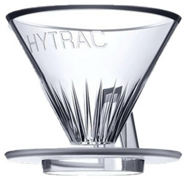 MAVO 過萃濾杯 HyTrac 01 錐形 V型 高萃取, 1個, 透明, 300ml