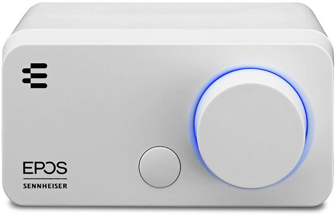 EPOS SENNHEISER GSX 300 USB 電競音效卡, 1個, 白色