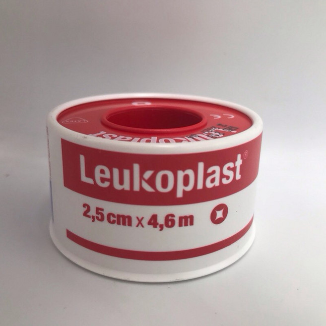 Leukoplast 必史恩 德國 防水透氣膠帶 (半吋), 1個, 必史恩 抗水透氣醫用膠帶