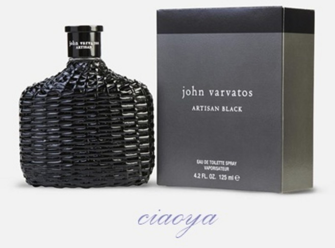 John Varvatos Artisan Black 男性淡香水, 1個, 75ml