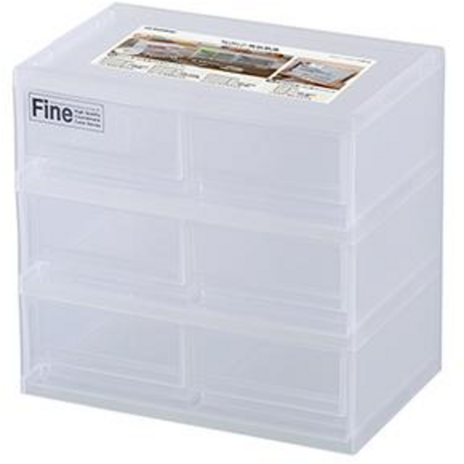 聯府 MINI桌上抽屜式文具小物收納盒, 6小抽DM3006超取最多1個, 6小抽DM3006超取最多1個, 1層