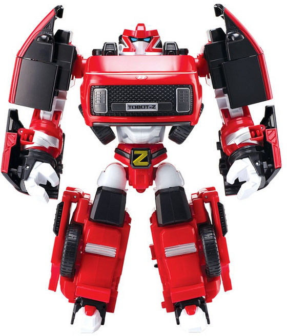 NEW TOBOT Z 變形機器人 兒童玩具, 1個, 紅色