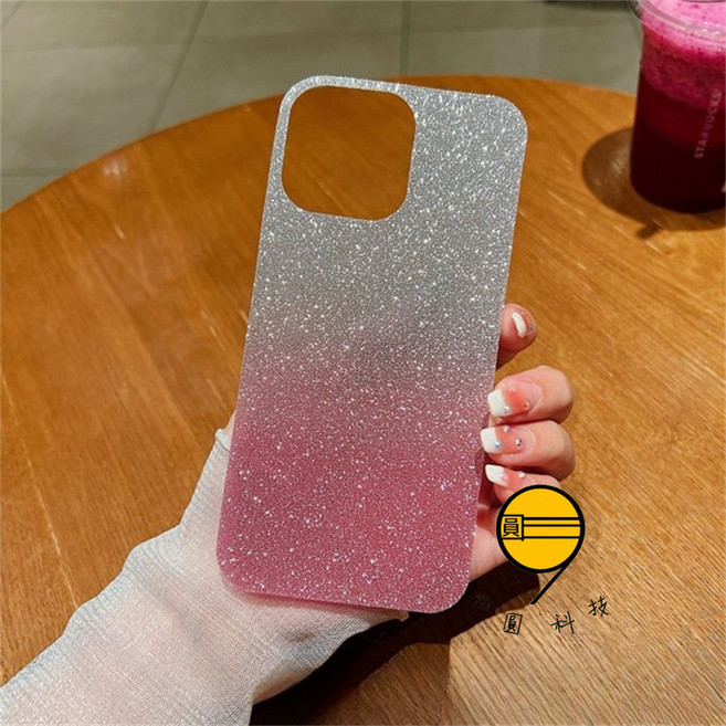 閃粉手機殼卡紙 適用 iPhone 11 至 17 Pro Max