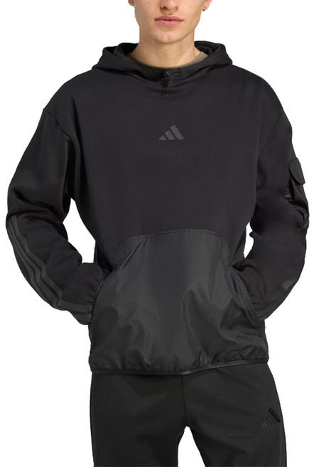 ADIDAS 男款 UTILITY HD 連帽長袖T恤