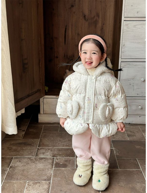 兒童羽絨服冬季女童白鴨絨寶寶羽絨服