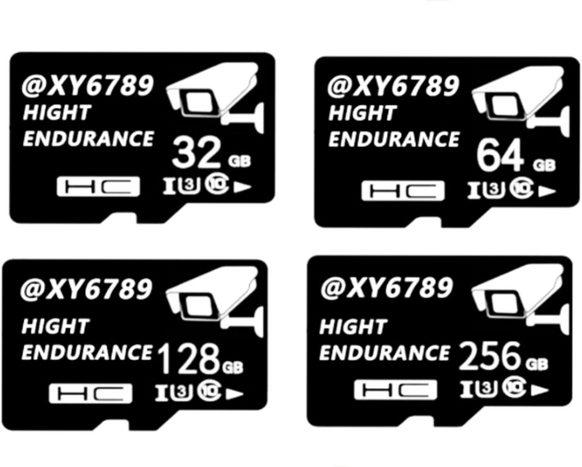 FAT32監控專用記憶卡SD, 1個, 128G HE高耐寫監控卡, 128GB