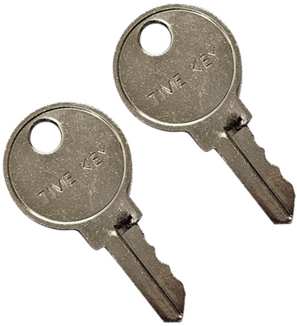 Needtek 優利達 打卡鐘鑰匙 (UB2008/UT1000/UT600/UT5600/UT7600適用) 原廠配件, 銀, 2個