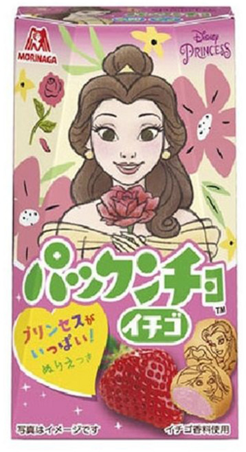 MORINAGA 森永 帕坤巧巧克力 草莓口味, 1個, 41g