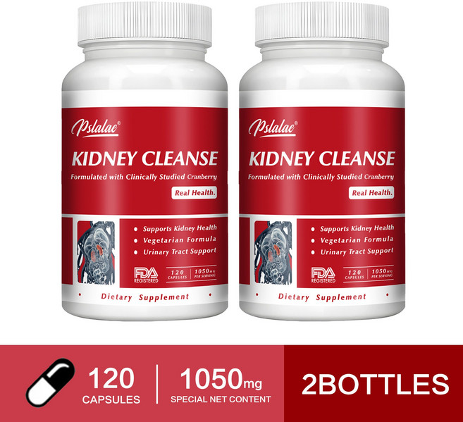 Pslalae Kidney Cleanse 臨床研究蔓越莓配方 支持腎臟健康, 240組