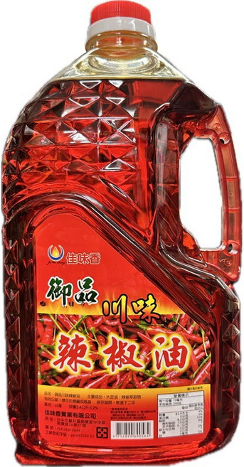 佳味香 川味辣椒油 2.4L, 1個