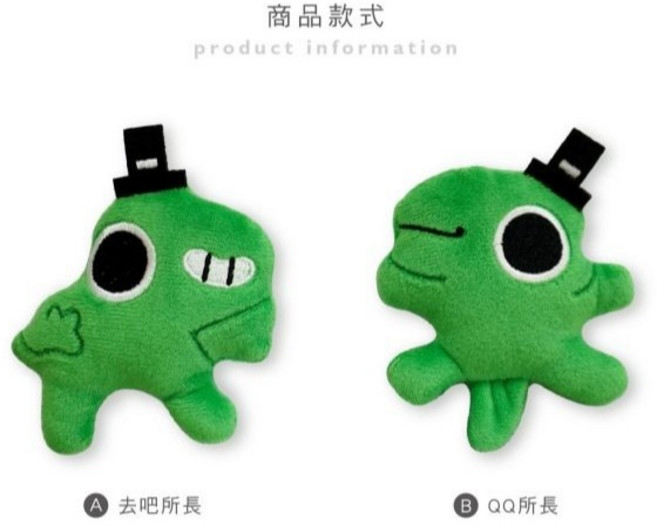 青青文具 CAE-260「怪奇事物所系列」- 毛絨可愛動物系胸針/別針- 好好逛文具小舖, 1個, A 去吧所長