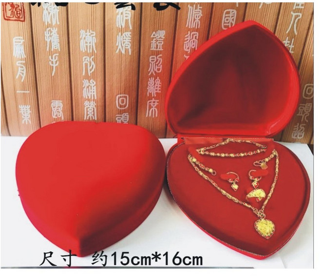 孟之坊婚禮精品舘 結婚嫁妝金飾盒.心形金飾套裝盒.文定聘金禮盒.黃金首飾盒.結婚用品