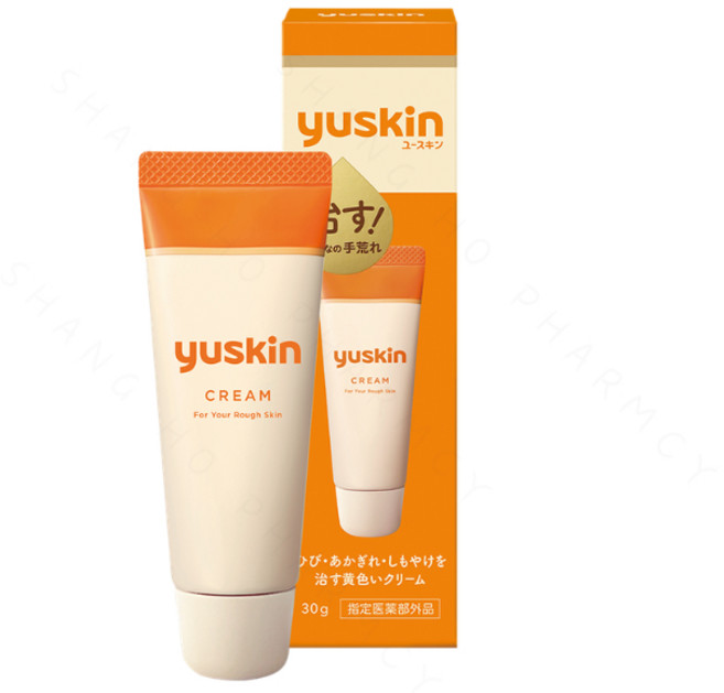 【yuskin】悠斯晶 乳霜 / 紫蘇水乳液 日本原裝 手足專用 乾燥 粗糙 乾裂 皮膚乾燥, 1個, 乳霜 30g