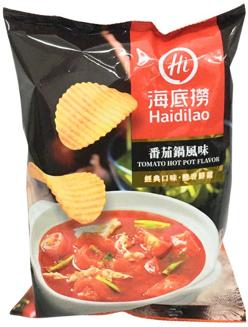 海底撈 番茄鍋風味洋芋片, 1個, 56g