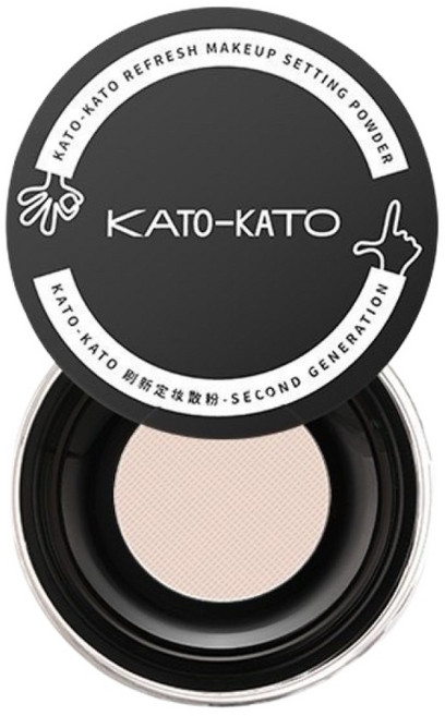 KATO超強控油定妝散粉 持久底妝必備, 嫩嫩的, 1個