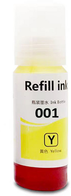 L4150 L4160 L4260 L14150 L6170 L6190 L6270 L6290 黑色墨水, 001黃色墨水