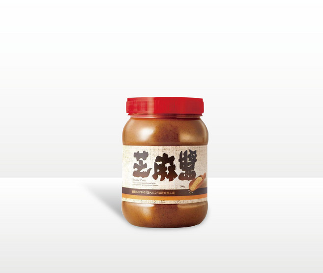 佳源油品 純白芝麻醬 低溫慢磨, 300g, 1個