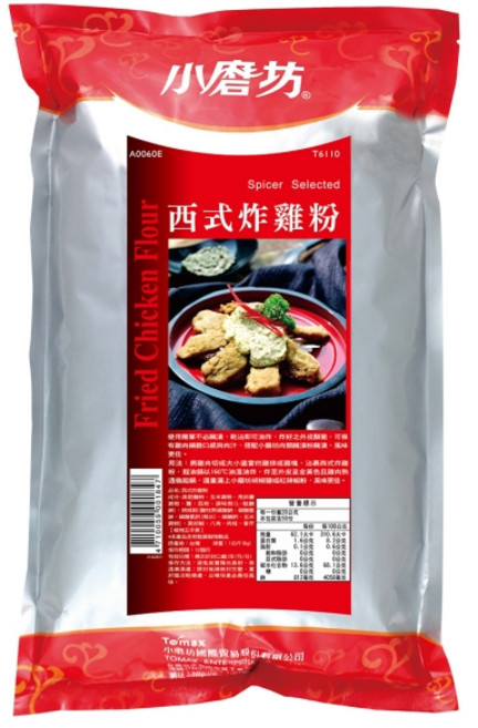 小磨坊 西式炸雞粉, 1kg, 12個