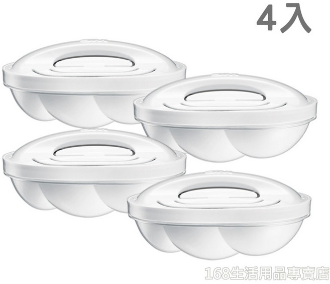即淨高效濾水壺濾心, 1個, 4入/盒裝
