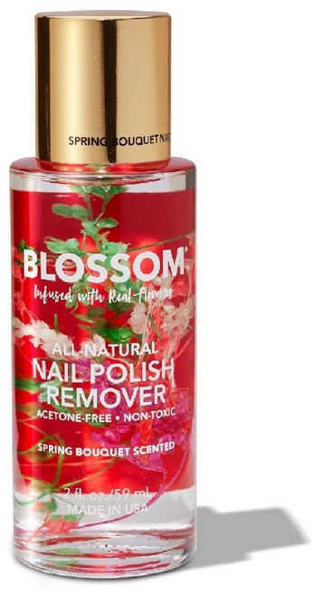Blossom 植物精油去光水 薰衣草 香氛 無丙酮 卸甲油, 1個, 花香