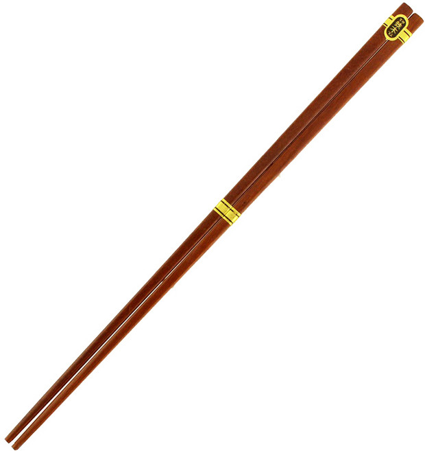 上龍 鐵木調理筷 TL-1071 料理筷 煮麵筷 長木筷, 原木色, 1個