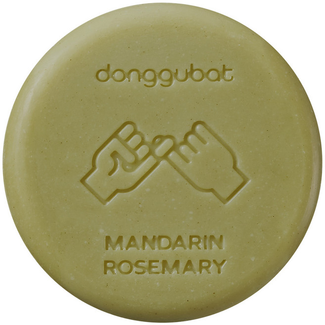 donggubat 洗髮皂 中乾性髮質用 柑橘與迷迭香, 120g, 1個