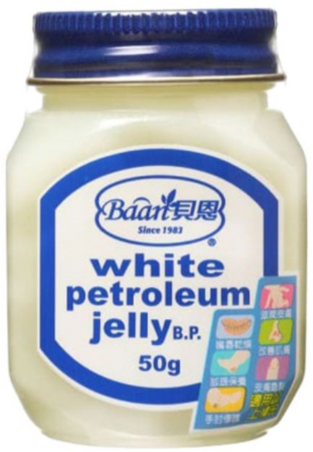 Baan 貝恩嬰兒凡士林,溫和滋潤保濕,寶寶肌膚呵護,隔離刺激,舒緩乾燥,無添加安心使用, 50g, 1罐