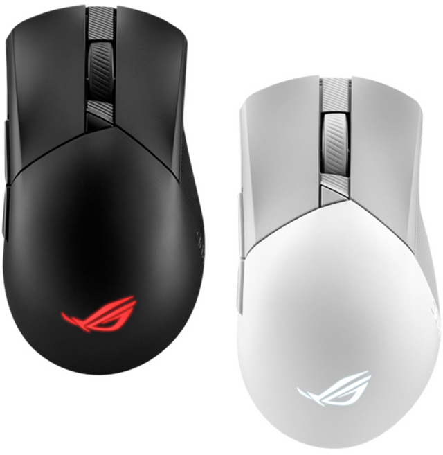 ROG Gladius III Wireless Aimpoint 無線滑鼠, 無線版-Aimpoint白色,主商品+Scabbard Medium