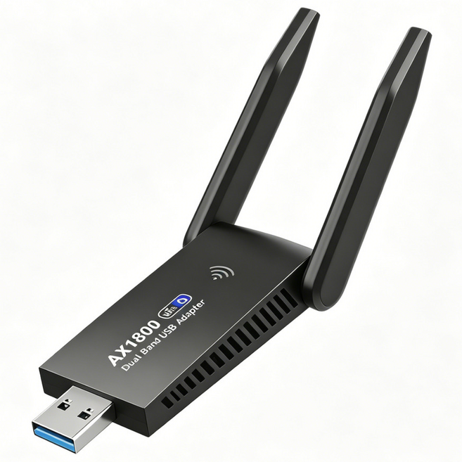 AX1800M Dual Band USB WiFi 6 網卡, 1個, WiFi6-1800M雙頻免驅網卡, WiFi6-1800M雙頻免驅網卡