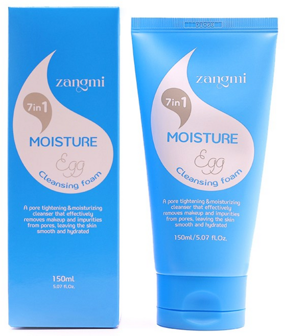 윤슬 짱미 모이스춰 클렌징 폼 뽀득뽀득한 폼 클렌징 얼굴 세안제, 3개, 150ml