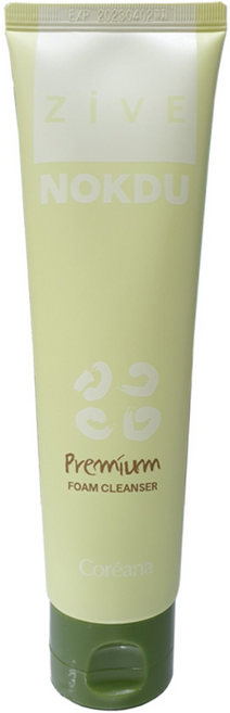 코리아나 지브 프리미엄 녹두폼 클렌징 폼클렌저, 1개, 140ml