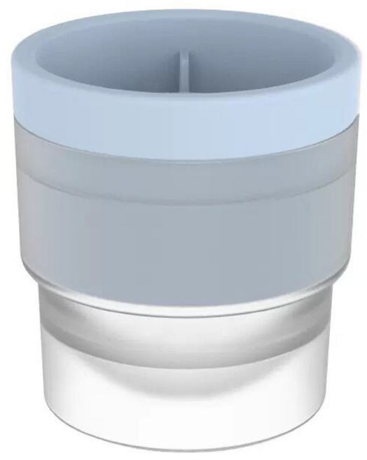 矽膠製冰模具 威士忌冰球模具 帶蓋製冰盒 大冰球 冰塊模 食品級, 1個, 顏色隨機
