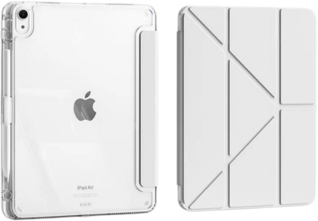 Rabbit Technolog 適用iPad平板皮套 全包蘋果平板殼 親膚柔軟平板皮套, 灰色, 1個