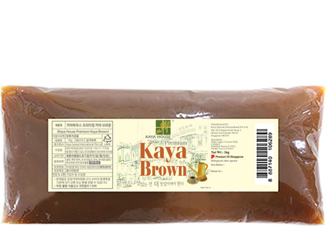 KAYA HOUSE 咖椰 咖椰醬 Brown, 1kg, 1個