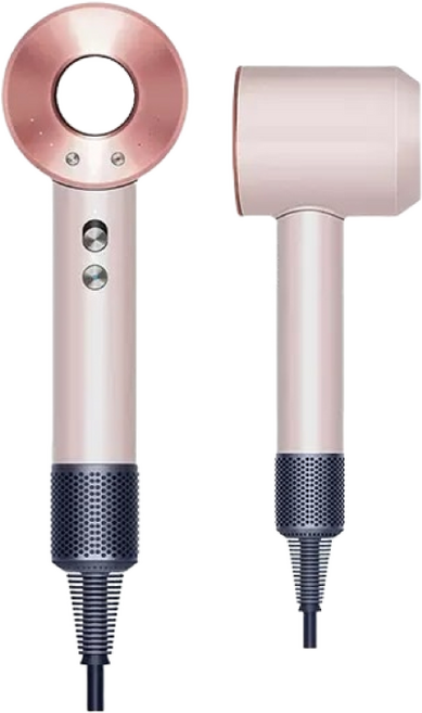 20億負離子 高速靜音吹風機 恆溫護髮, 美規(110V)單風嘴, 【陶瓷質感】落日玫瑰贈送1.8米線