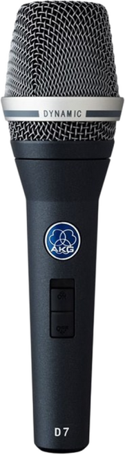 AKG D7S 手持動圈式麥克風,強棒音響, 黑色, D75