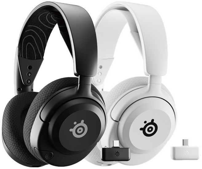 Steelseries 賽睿 Arctis Nova 5 無線耳機 快速充電 收放式麥克風 多平台相容 耳麥 耳機麥克風, 白色-XBOX版, 主商品+黑色耳機架