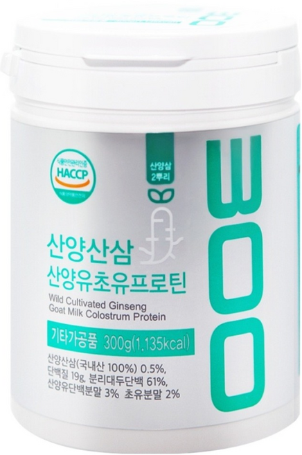 山養山蔘山羊乳初乳蛋白, 1個, 300g