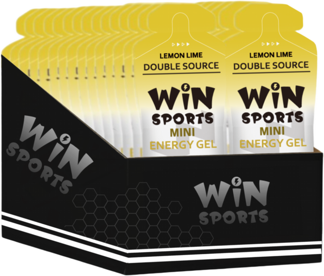 WiNSPORTS MINI雙效能量果膠 檸檬風味, 40g, 30個