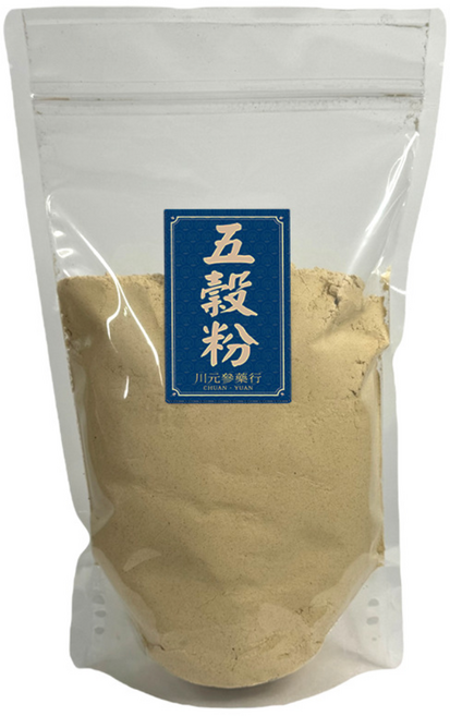 川元參藥行 五穀粉 綜合穀物 無添加 營養豐富 沖泡方便 全家適用 600g, 1個