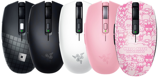 Razer Orochi V2 無線電競滑鼠, 水銀白,主商品+送素面鼠墊