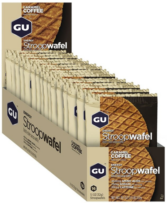 GU ENERGY 焦糖咖啡荷蘭脆餅 16入, 1個, 512g