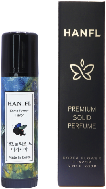 韓國風味傑作棒固體香水 183 Fleur de Acacia, 15g, 1入