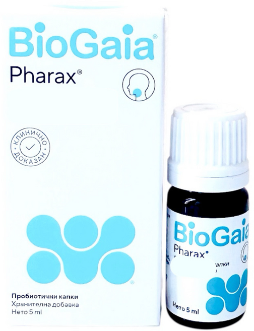 BioGaia Pharax D-Plus 維生素D 益生菌 Drops 飛樂適 玻璃瓶裝5ml, 1個, 5ml